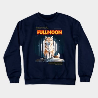 Fullmoon Wolf Lover Crewneck Sweatshirt